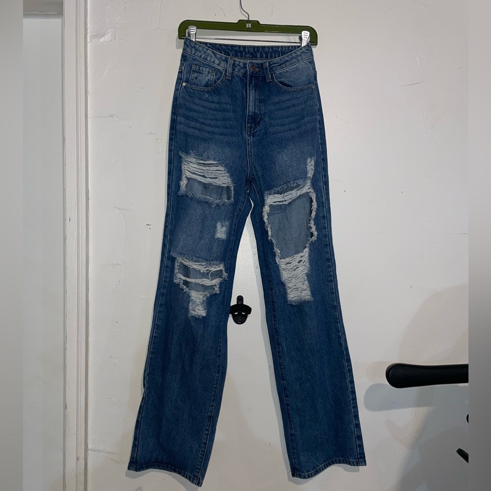 Shein denim jeans sz XS